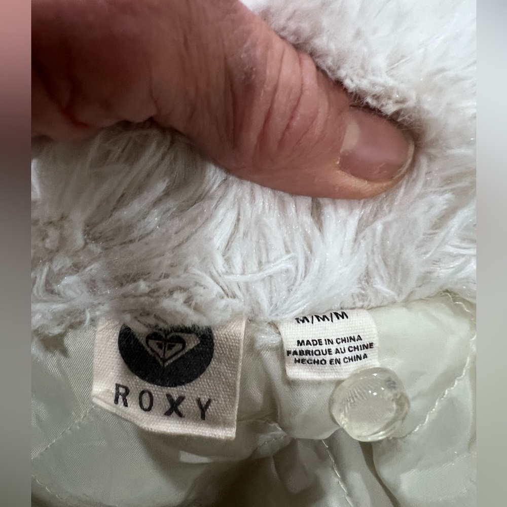 Roxy Striped Multicolor Teddy Jacket - image 4